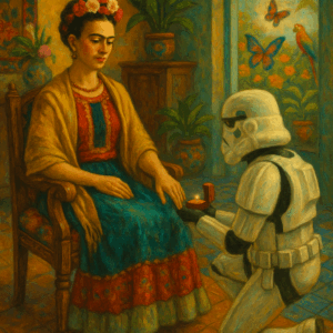 Frída a Stormtrooper