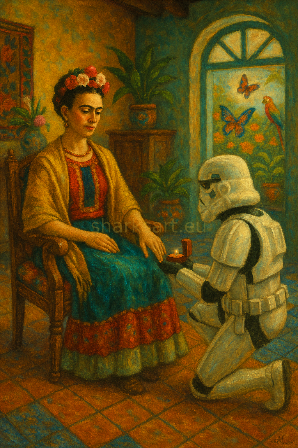 Frída a Stormtrooper