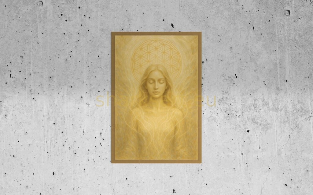Eternity - spojení abstrakce a realismu, olej na plátně